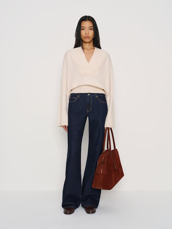 Easton Cashmere Sweater - Gossamer